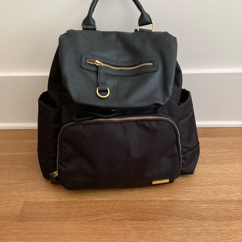 Skip Hop backpack diaper bag, Black